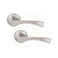 Ручки на розеті COMIT Vela (CM-59) хром/матовий нікель 